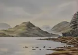 Untitled by Bill Maltman, watercolour, sold May 2024