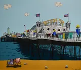 Brighton Actually by Dylan Izaak, print, sold May 2024