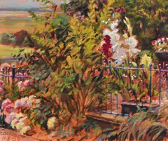 Untitled by Tom Dearden, oil on canvas, sold Apr 2024