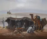 Untitled by Sung H. Jee, oil on canvas, sold Apr 2024
