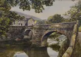 Untitled by G. H. Bishop, 1929, watercolour, sold Apr 2024