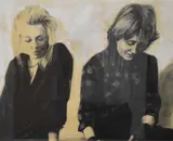 Emma & Lynn by Dave Hartnop, Mixed media, offered Aug 2026