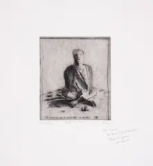 Untitled by Deborah Bell, Drypoint, sold Jul 2025
