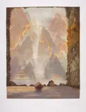 Untitled by Paul Hempton, Etching with aquatint printed in colours, sold Jul 2025