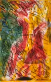 Untitled by Oleg Kudryashov, Etching with drypoint extensively hand-coloured with watercolour, sold Jul 2025
