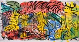 Untitled by Oleg Kudryashov, Etching with aquatint extensively hand-coloured with watercolour, sold Jul 2025
