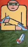 Untitled #71 by Kirsten Kraa, 1963, Oil on canvas, sold Jul 2025