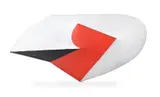 Untitled by Charles Hinman, Acrylic on shaped canvas, sold Jul 2025