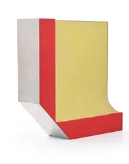Lower case a by Richard Smith, 1966, Acrylic on shaped canvas, sold Jul 2025
