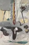 Generation #9 by Maurice Cockrill, 1993, Oil on canvas, sold Jun 2025