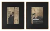 Sleeping figures, a pair by M. G. Raines, Oil on canvas Each signed and dated '95, sold Jun 2025