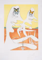 Untitled by Salvador Dalí, Engraving, with etching and lithograph in colours, sold Jun 2025