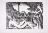 Untitled by Paul Delvaux, Lithograph, sold Jun 2025