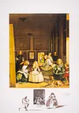 Les Ménines by Salvador Dalí, Lithograph printed in colours, sold Jun 2025