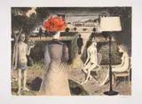Untitled by Paul Delvaux, Lithograph printed in colours, sold Jun 2025