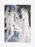 Untitled by Paul Delvaux, pencil, sold Jun 2025