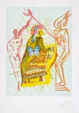 Untitled by Salvador Dalí, Lithograph printed in colours, sold Jun 2025