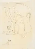 Untitled by Salvador Dalí, Drypoint, sold Jun 2025