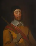 Portrait of sir gerard eyton of eyton by Thomas Leigh, Oil on canvas, sold Jun 2025