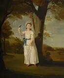 Portrait of frances puleston (1765-1818) by William Parry, Oil on canvas, sold Jun 2025