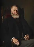 Portrait of philip bryan davies-cooke by William Lockhart Bogle, Oil on canvas, sold Jun 2025