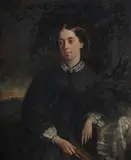 Portrait of emma julia by Alexander Glasgow, Oil on canvas, sold Jun 2025