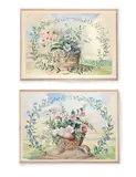 Untitled by George Oakes, Watercolour over pencil, heightened with bodycolour, sold Oct 2026