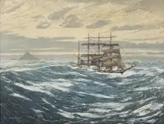 Untitled by Claude Muncaster, 1932, Oil on canvas, sold Aug 2026
