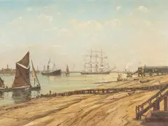 Gravesend by Claude Muncaster, 1933, Oil on canvas, offered Aug 2026