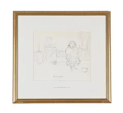 Morning by Alfred Munnings, Pencil drawing, offered Aug 2026