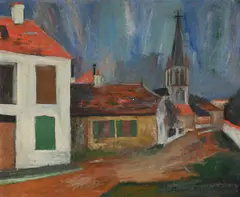 Untitled by Maurice Utrillo, Oil on board, offered Jul 2026