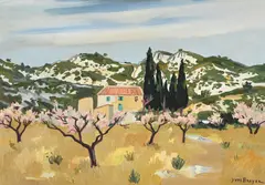 Untitled by Yves Brayer, Oil on canvas, sold Jul 2026