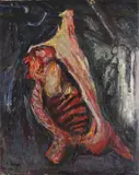 Hanging beef by Adrian Ryan, 1952, Oil on canvas, offered Jul 2026