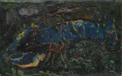 Lobster among rocks by Adrian Ryan, 1948, Oil on canvas laid on board, offered Jul 2026