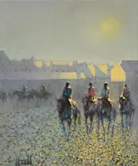Untitled by Peter Howell, Oil on canvas, sold Jul 2026