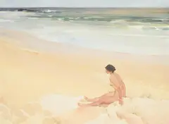 Julia amid the sands by William Russell Flint, Watercolour, offered Jul 2026