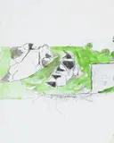 Rocks forms by Graham Sutherland, Watercolour, pen and ink and pencil, offered Jul 2026