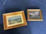 Untitled by Arthur Lucas, oil on board, sold Oct 2026