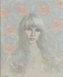 Blonde by Roy Miller, oil on canvas, sold Oct 2026
