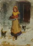 Untitled by Charles Trevor Garland, 1902, watercolour, sold Oct 2026