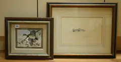 Untitled by David Hagerbaumer, watercolour, sold Oct 2026