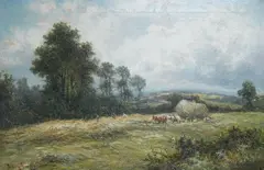 Untitled by Henry Cooper, oil on canvas, sold Aug 2026