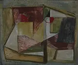 Untitled by Frederico Santi, oil on board, sold Aug 2026