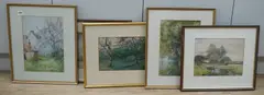 Untitled by Phyllis Legge, watercolor, sold Aug 2026