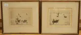 Lobster Fishers by William Lionel Wyllie, pencil, sold Aug 2026