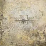 Petit Trianon by Rose Marie Caldecott, oil on board, sold Aug 2026