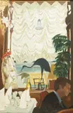 Untitled by Valerie Daniel, oil on board, sold Aug 2026