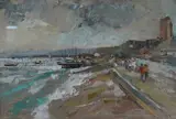 Blustery Day, Westcliffe by Mark Randall, oil, sold Aug 2026