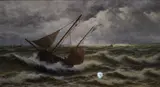 Hastings trawlers coming ashore by Thomas Rose Miles, oil on canvas, sold Aug 2026