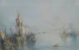 Untitled by Stephen Frank Wasley, watercolour, sold Aug 2026